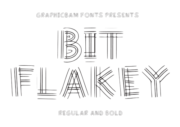Adding Creative Character with the Bit Flakey Display Font
