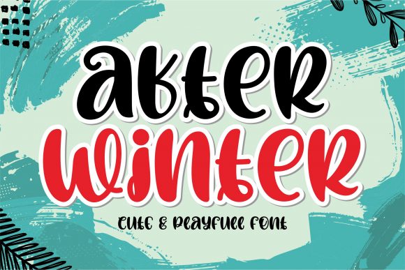 After Winter: A Sweet Display Font for Creative Campaigns