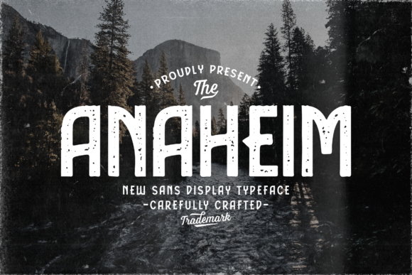 Anaheim Font: A Display Powerhouse for Campaign Graphics
