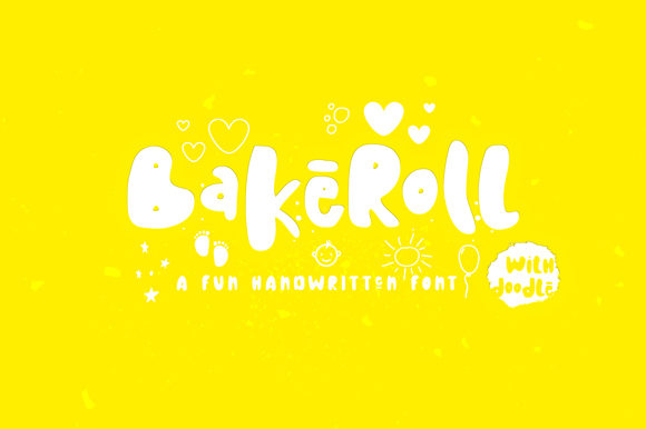 BakeRoll: The Playful Typeface for Editorial Charm
