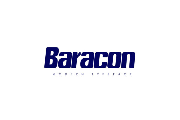 Baracon: A Modern Display Font for Clear Campaign Messages