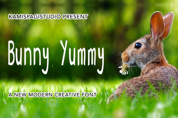 Bunny Yummy: A Modern Display Font for Your Next Brand Identity