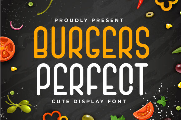 Burger Perfect: A Quirky Display Font for Real Campaigns