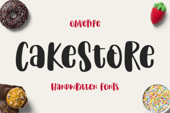 Cake Store: A Web Designer's Perspective on a Welcoming Display Font
