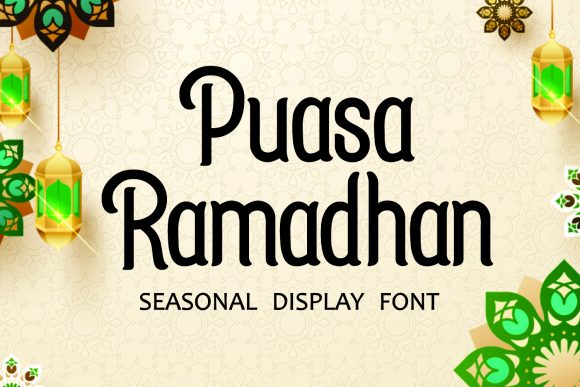 Choosing Puasa Ramadhan: A Font That Helped My Small Business Grow