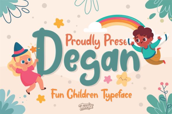 Degan Font: A Playful and Authentic Display Typeface for Digital Design