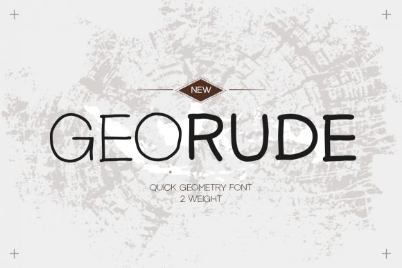 Georude Font: A Quirky Tool for Your Craft Business