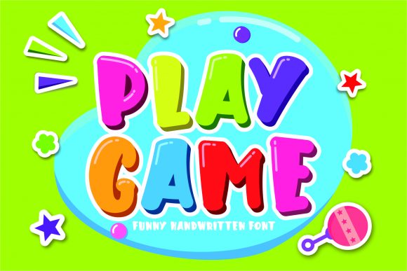 Introducing Play Game: A Font That Reminds Us to Have Fun