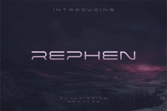 Introducing Rephen: A Futuristic Display Font for Modern Digital Design