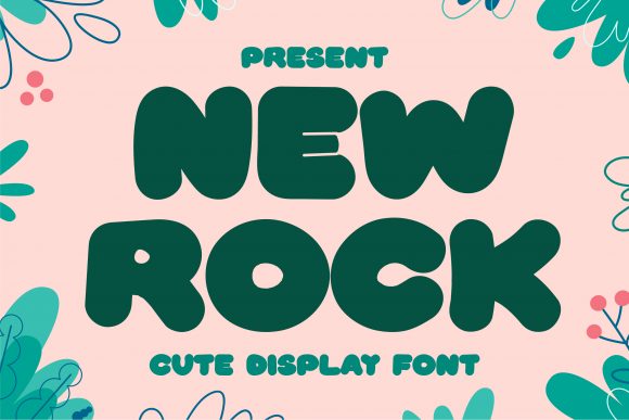 New Rock: A Bold Vintage Display Font for Branding Projects