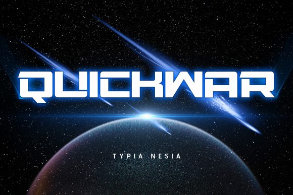 Quickwar: A Campaign Designer's Review of a Futuristic Display Font