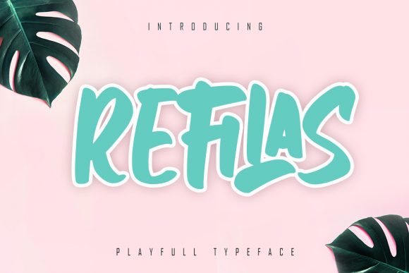 Refilas Font: A Display Typeface Built for Digital Impact