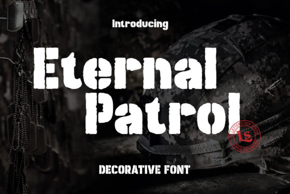 Testing Eternal Patrol: A Bold Display Font for Real Branding Work