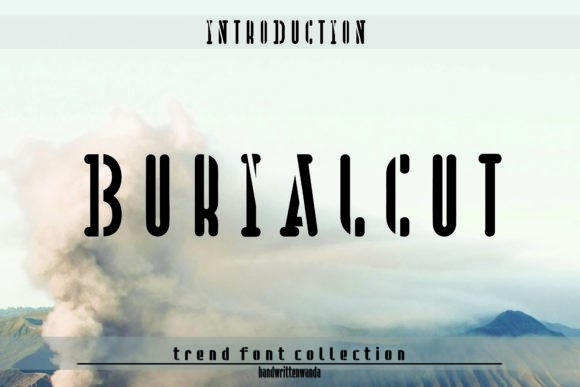 The Buriacut Display Font: A Creative Asset for Consistent Branding